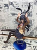 20ซม. Rascal ไม่ฝันสาวกระต่าย Sakurajima Mai น้องสาว Dream หูกระต่ายน่ารักเก้าอี้ PVC Action Figure ของขวัญ