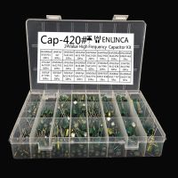 24Value High Frequency Capacitor Kit 16V 25v 35V 50V 22uf 0.1uf 0.22uf 220uf 100uf 1000uf 2200uf Aluminum Electrolytic Capacitor Electrical Circuitry