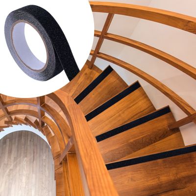5M/roll Anti-Slip Sticker Tape for Stair Step Flooring Safety Grip Tape Self Adhesive Stickers for Stairs Floor Indoor Outdoor Chrome Trim Accessories