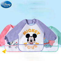 2021 Childrens Smocks Apron Waterproof Baby Meal Anti-dirt Thin Long Sleeve Painting Coat