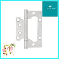 บานพับ 4X2.5 นิ้ว SOLEX 4275 สีสเตนเลส แพ็ก 3 ชิ้นBUTT HINGE SOLEX 4275 4X2.5IN STAINLESS STEEL 3EA/PACK **ขายดีที่สุด**