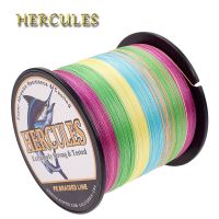 Hercules Fishing Multifilament Fishing Line 4 Strands Braided 100-2000M For Carp Peche PE 6-100LB Pesca Ukraine Reservoir Pond