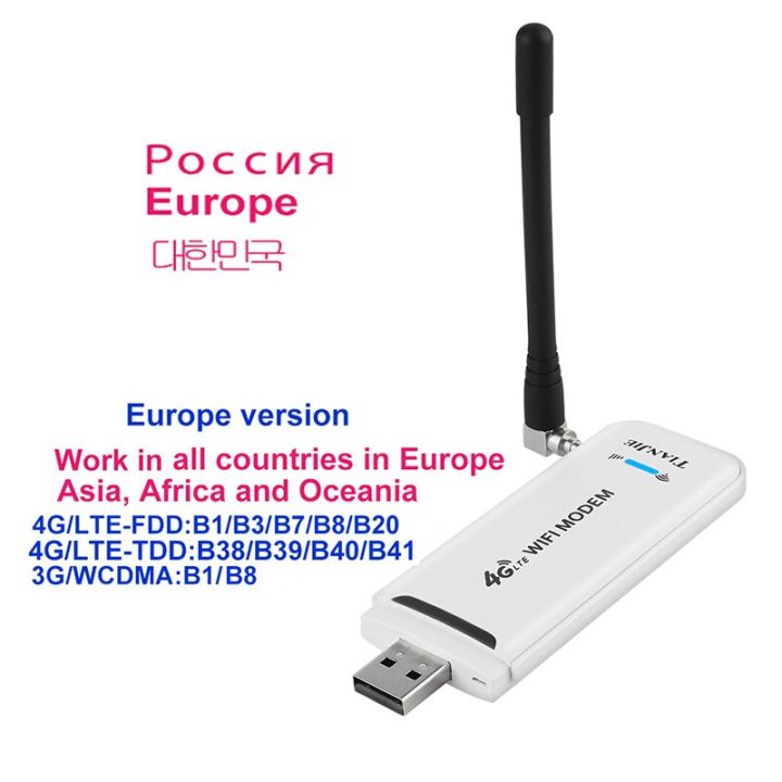 Modem 4G LTE Wifi Router Hotspot Asia Africa Europe Sim Card Wireless  Routers