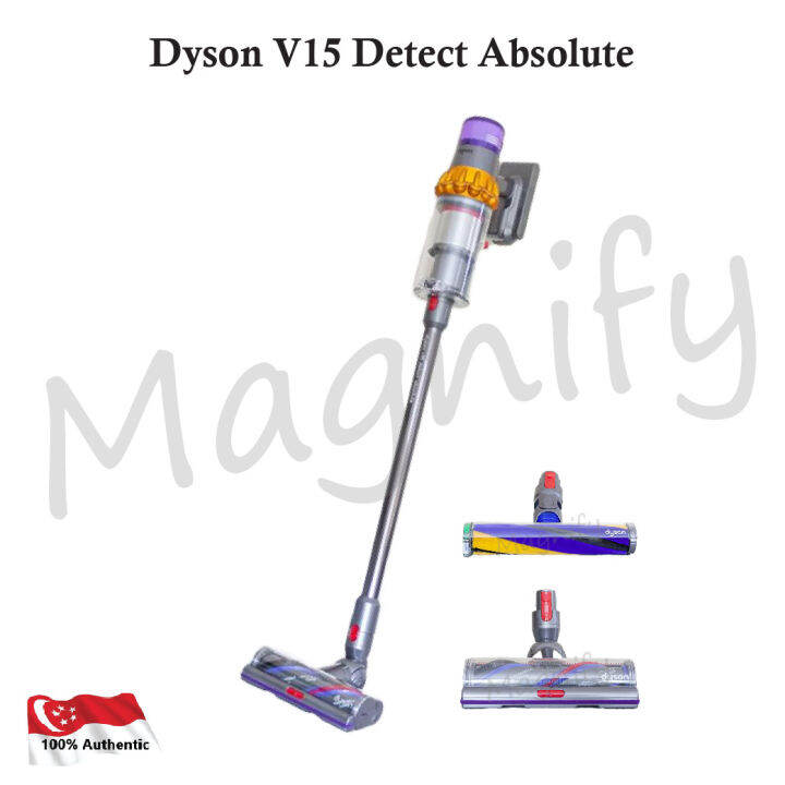 dyson v15 detect cordless stick vacuum cleaner