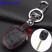 dghjsfgr jingyuqin Leather Key Car Key Case Cover For Toyota Tarago RAV4 Corolla Camry Celica Avalon For Lexus IS200 GS300 LS400 RX300