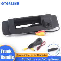 Oterleek CCD Rear View Reverse Backup Camera for Mercedes Benz C Class W205 CLA W117 cla 200 Trunk handle Camera Wateproof