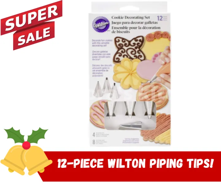 Wilton Cookie Decorating Supplies Set, 12Piece Lazada PH