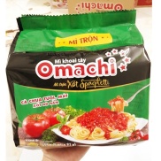 Nhập RS0722 giảm 30k cho đơn 99kMì Omachi Spaghetti Sauce bịch 5 gói Mì