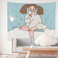 Hang Cloth Nordic Room Decoration Tapestries Live Background Background Cloth Head Bed Wall Cloth