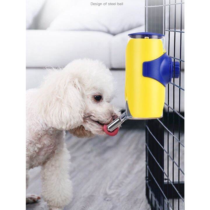 Dog Hanging Drinking Bottle Cage Water Bottle Dispenser(500ml) Lazada PH