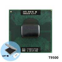 Intel Core 2 Duo T9500 SLAQH SLAYX 2.6 GHz Dual-Core Dual-Thread CPU Processor 6M 35W PGA478