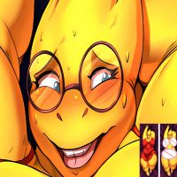 Alphys (Undertale) ปุย Orcus Furry Anime Dakimakura ปลอกหมอนพิมพ์สองด้านกอดร่างกายปลอกหมอน