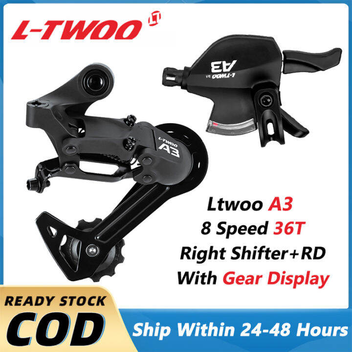 LTWOO A3 8 Speed Rear Derailleur+Trigger Right Shifter lever (with ...