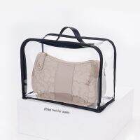 Soft TPU Transparent Luxury Women Men Handbag Tote Should Bag Dustproof Cover Protector Travel Bag Dust Cover For Georgie Saddle