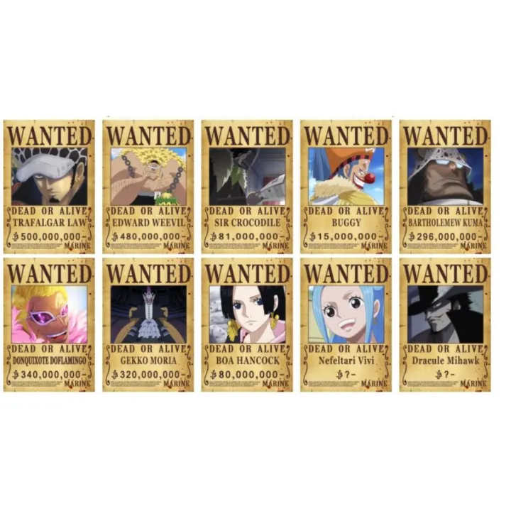 4 emperors one piece bounty