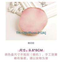 bdfszer 012A Manicure palette crystal agate marble glass Japanese creative table ring shell crystal special display board