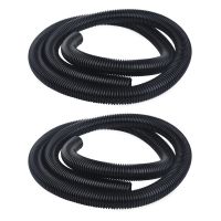 2pcs 2.5M 32mm Flexible EVA Hose Tube Pipe Extra Long for Household Vacuum Cleaner