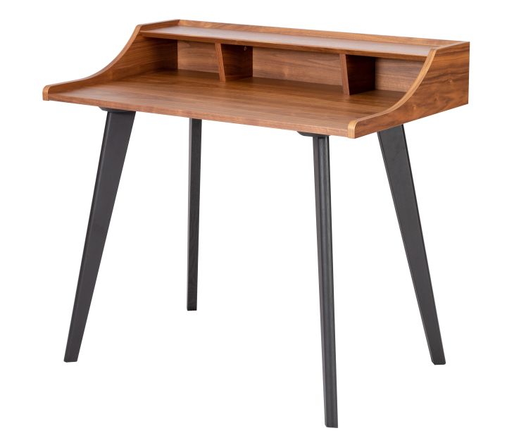 modernform-โต๊ะทำงาน-รุ่น-mars-รองรับการใช้งานในพื้นที่จำกัด-ตัวโต๊ะเป็นไม้วีเนียร์คุณภาพสูงสีวอลนัท
