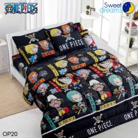 Sweet Dreams ผ้าปูที่นอน ผ้านวม 3.5 ฟุต/5 ฟุต/6 ฟุต วันพีช One Piece OP20 (สวีทดรีมส์)