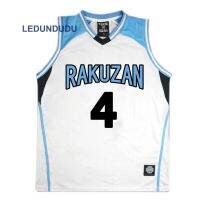 ญี่ปุ่นอะนิเมะตะกร้าคอสเพลย์ rakuzan ชุดนักเรียน Akashi seijuro ผู้ชายย์กีฬาเสื้อยืดกางเกงขาสั้นบาสเกตบอลเครื่องแต่งกาย se.t