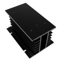 Special Offers FHSH01-150B Black 150*100*80 Mm 80A Three Phase SSR Heat Sink Three Phase Solid State Relay Aluminum Heat Sink / Radiator