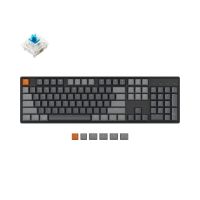 Keychron K10 C Bluetooth Wireless Mechanical Keyboard Full Size RGB Backlight Gateron Switch Aluminum Frame For Mac Windows