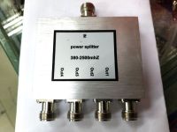 【CW】 1PCS 380-2500MHz power divider 4 way n female antenna splitter New