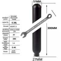 ถังสลิมตูดมน 0.38L พร้อมชุดซ่อม