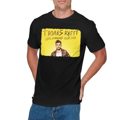 Kaus Thomas Rhett Wanita เข้ารูปแบบปกติ Cotton798