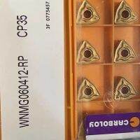 ตลาดเสรี! จัดส่งฟรี WNMG060412-RP CP35 แบบฟอร์มเหล็กทํางาน PRAMET T8330