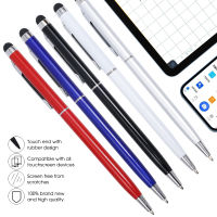 ปากกาสไตลัสแบบ2 In 1อเนกประสงค์สำหรับสมาร์ทโฟนปากกาแท็บเล็ตบางสำหรับวาดภาพปากกาสัมผัสหน้าจอมือถือแอนดรอยด์ใช้ร่วมกับ Apple