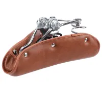 Retro Vintage Bicycle Saddle Riveted Cycling Saddle Classic Seat Bike with Spring Durable Seat Cover Bike Accessories