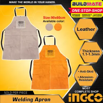 Buy Welding Apron Leather Ingco online | Lazada.com.ph