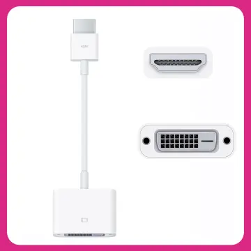 Genuine Apple HDMI to DVI Adapter Cable for MacBook Pro Mac Mini