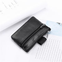 Purse Unisex Business Women Key Pouch Case Mini Bag Leather Fashion