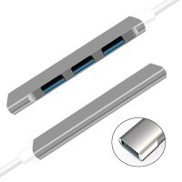 【LZ】◆۞►  Tipo c hub 3.0 usb c 3.1 4 portas multi divisor adaptador otg para iphone xiaomi huawei macbook pro pc computador notebook acessórios