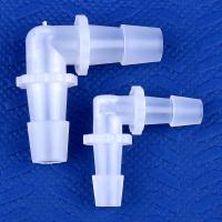 5~200pcs 1.6~11.1mm PP Elbow Connectors Aquarium Fish Tank Pagoda Joint Air Pump Aerator Fittings Irrigation Medical Hose Joints Watering Systems Gard