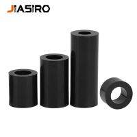 10/20/50pcs M3 M4 M5 M6 M8 M10 ABS Non-Threaded Hollowed Nylon Spacer Black Round Hollow Standoff Washer PCB Board Screw