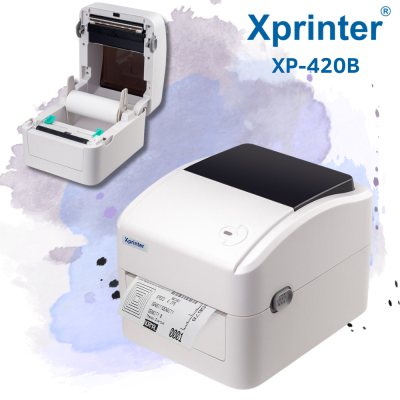 เครื่องปริ้นราคาถูกXprinter รุ่นXP-420Bของแท้ เครื่องปริ้่นใบปะหน้า