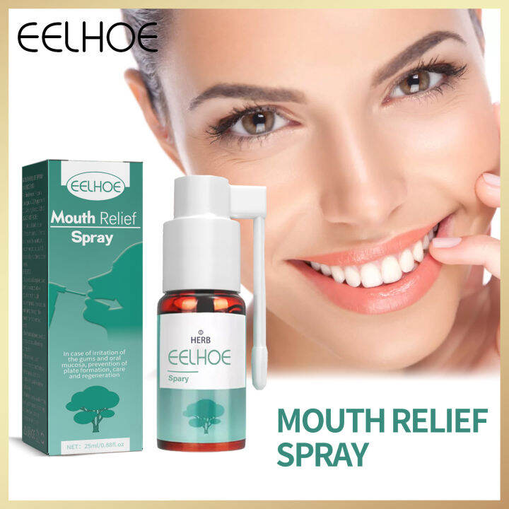 Eelhoe Portable Mouth Relief Mouth Spray Halitosis Oral Ulcer Care ...