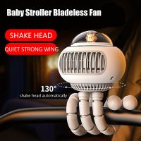 Fan For Cart Stroller Fan Portable Outdoor Fan Clip On For Baby 600Mah USB Rechargeable Handheld Electric Fan For Home 3 Speeds