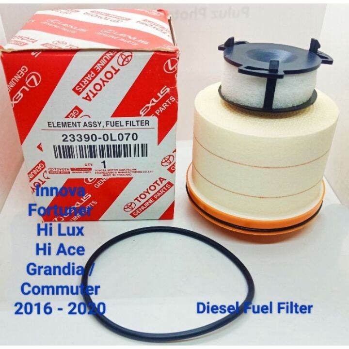High quality Fuel Filter Toyota Innova Fortuner Hi Lux Hi Ace D4D