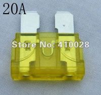 Free shipping 20A automotive blade fuse Fuses Accessories