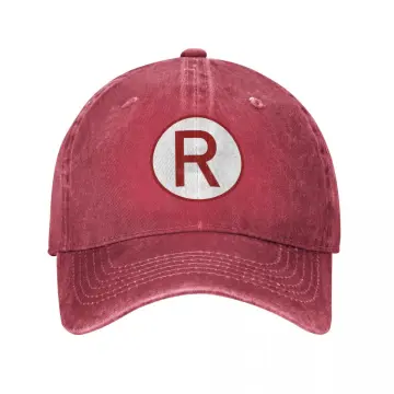 A League of Their Own Rockford Peaches Cosplay Baseball Hat Red Color Cap Costume Props