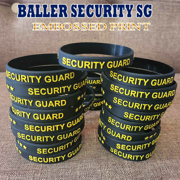 Security Guard SG Bracelet Baller Wristband | Lazada PH