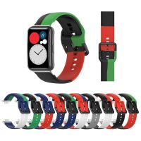 ▧☍ Silicone Replacement Watch Band For Huawei Watch FIT Smartwatch Accessories Replacement Wrist bracelet Watch Accessories