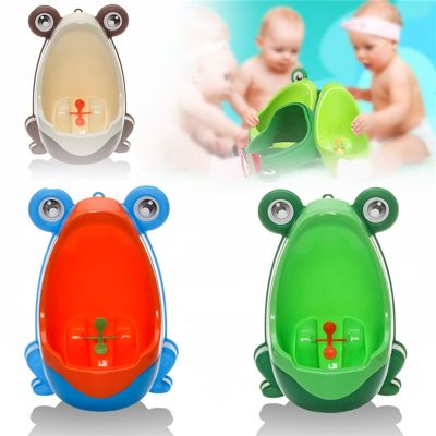 Coffee/Blue-orange/Green Boys Pee Trainer Frog Shaped Children Potty Toilet Children Potty Toilet Bathroom No Peculiar Smell For 8 Month to 6 Years Ol