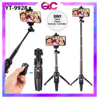 โปรโมชั่น ขาตั้งพร้อมไม้เซลฟี่ YUNTENG YT-9928 ขาตั้งกล้องขนาดเล็ก ราคาถูก ขาตั้งกล้อง ขาตั้งกล้องต้๊งโต๊ะและพกพา