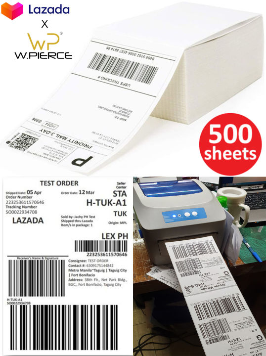 A6 Direct Thermal Sticker Label For Shipping Label 500 Labels High Quality Sticker Shipping 8398