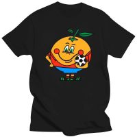 {Echoes Department Store}เสื้อยืดโลโก้ Naranjito España 82 Retro Custom พิมพ์ Tee Shirt
